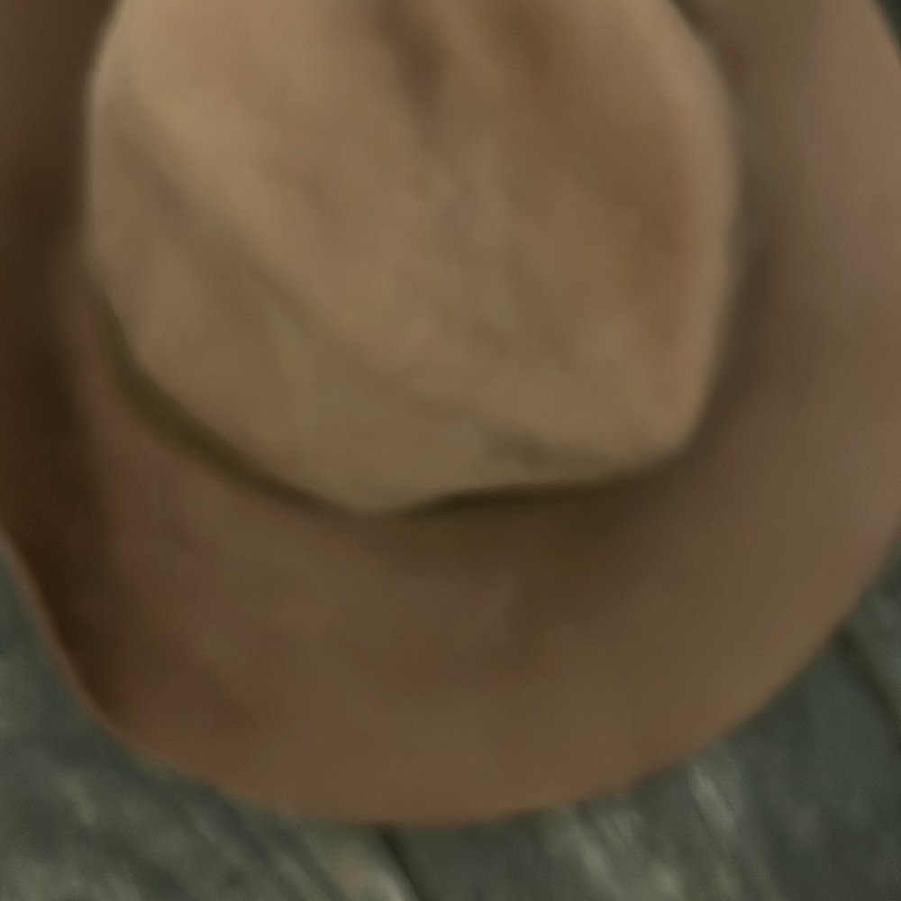 Grace Tan Wide-Brim Fedora Hat - Picture 4 of 4